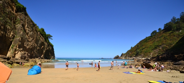 Asturian beach